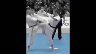 kyokushin karate axe kick knockout 