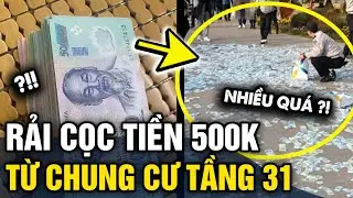 Bé 4 tuổi 'NÉM CỌC TIỀN 500K' của bố mẹ qua BAN CÔNG TẦNG 31 chung cư Hà Nội | Tin 3 Phút