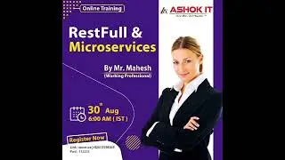 RestFull & Microservices - New Batch | Ashok IT