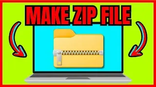 How To Make ZIP FILE In Laptop (FULL GUIDE)