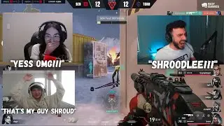 Sinatraa Kyedae & Tarik Reacts To SHROUD Crazy OT Clutch