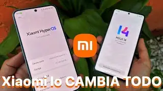 Xiaomi HyperOS Es BRUTAL vs Miui 14 🤯 Review en Español