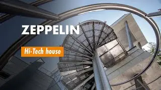 ZEPPELIN - авангард в стекле и камне. Загородный дом. Проект - 2008г.