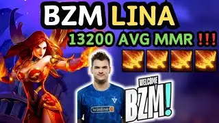 🔥 Bzm LINA Midlane Gameplay 7.37e 🔥 1070 XPM Magic Build By BZM - Dota 2