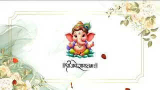 Wedding Invitation video blank Template free download || Wedding Invitation without text template.