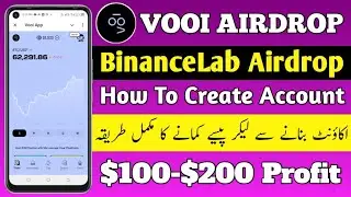 Vooi Airdrop Backed By Binance Labs | Telegram Mining Bot | How To Work On Vooi Airdrop