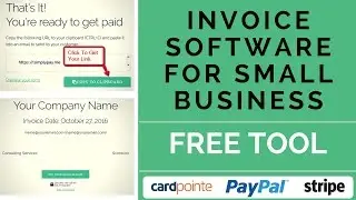 Invoice Software for Small Business - SimplyPay.me Invoicing Process [tutorial]