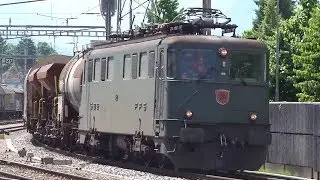 ► Trainspotting in Thun & Spiez, Switzerland [07.06.12] (Lötschberg line)