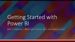 Getting Started with Power BI