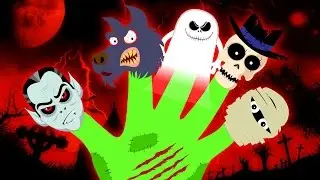 Funny Kids Songs | Witch Finger Family | Special Halloween video by HooplaKidz Toons