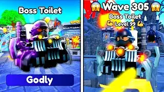 NEW EPISODE 77 UPDATE 😱 I GOT NEW BOSS TOILET GODLY AND ALL NEW UNITS! 🚽 - Toilet Tower Defense