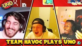 TEAM HAVOC PLAYS UNO (Uno Funny Moments)