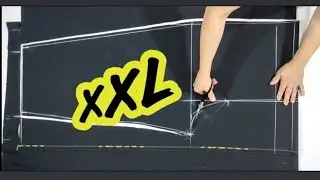 VERY EASY 💥Cut and Sewing Practical Large Size Trousers 💥Be able to sew trousers in large sizes