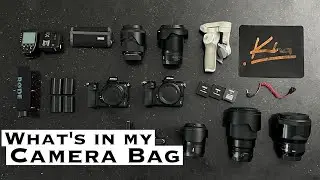 What's In My Camera Bag | A Portrait & Wedding Photographer's gear