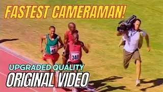 Olympic cameraman runs faster than runners! (Original FULL Video) - Powerade Commercial