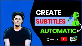 How to Create a Subtitle for a Video in Automatically | Descript audio transcription Tutorial  2022