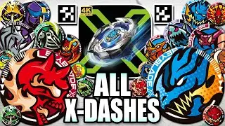 TODOS XTREME DASHES BEYBLADE X APP + QR CODES | 4K60fps