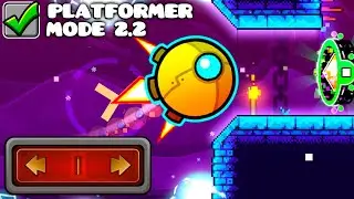 Official Levels, but in PLATFORMER MODE | Geometry Dash 2.2