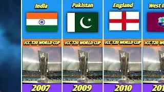 T20 World Cup Winners List from 2007 to 2024, South Africa Won Final | ICC T20 World Cup 2024