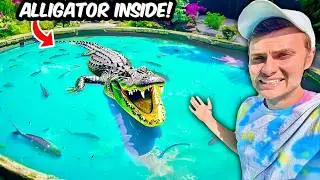 I Caught a Man Eating Monster in an Abandoned Pond!