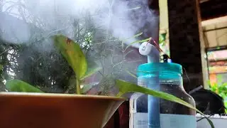 How To Make  Simple DIY Humidifier Mist Maker | Fog Machine