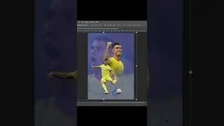 CRISTIANO RONALDO Speed Art ⚡ | Epic Football Poster Design 🎨🔥 #photoshop #posterdesigner