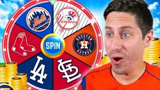 Wheel of MLB Teams Builds My Team