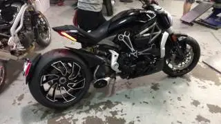 2016 Ducati X Diavel S Termignoni Exhaust - First Start - Eurotek Okc