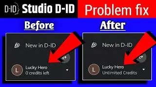 Studio D-ID Not Credit Add Problem Solve | Studio D-id में Credit Add नही हो रहा तो ये वीडियो देखो