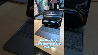 The New M4 iPad Pro Magic Keyboard - First Look! #apple #ipadpro #magickeyboard