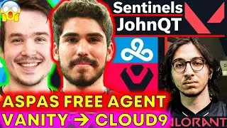 Aspas LEAVES LOUD, Cloud9 Vanity, SEN Johnqt?! 😳 VCT Rostermania