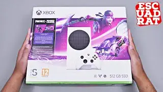 Unboxing Xbox Series S - Fortnite & Rocket League Bundle [English] Midnight Drive Pack