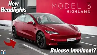 Tesla Model 3 Project Highland: New Headlights, Release Imminent?