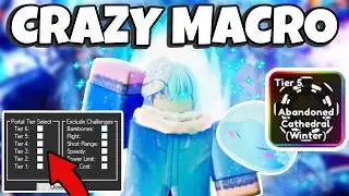 This New Macro Lets You AFK The New Slime Portals?! (No Tiny Task) | Anime Last Stand