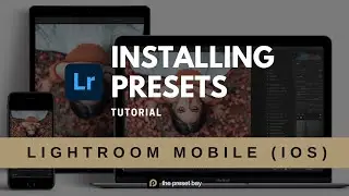 Installing Lightroom Presets in Lightroom Mobile on iPhone 2024