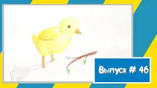 Рисуем цыпленка / цыпленок / детский рисунок