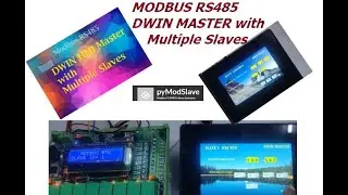 #25 How to control multiple MODBUS slaves with DWIN MODBUS MASTER | RS485