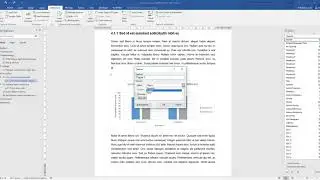 Formatting Caption style and inserting captions above figures and tables in a dissertation