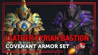 Leather Kyrian Bastion Covenant Armor Set - Shadowlands