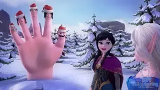 ❄ FROZEN 🎄 Christmas Finger Family Song 🎅 Christmas Carol | FROZEN Finger Family Christmas Songs