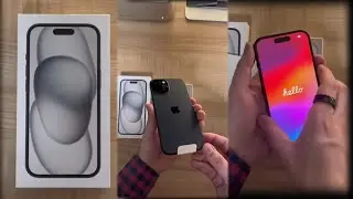 iphone 15 pro black titanium unboxing & hands on⚡⚡⚡