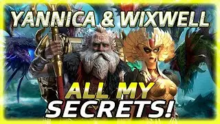 ALL THE TIPS AND TRICKS I HAVE FOR BUILDING A WIXWELL YANNICA HYDRA TEAM! RAID SHADOW LEGENDS