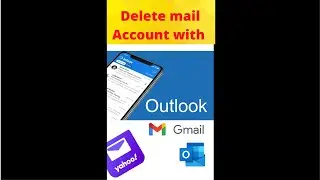 How to delete mail account with outlook in mobile.