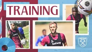 Scamacca Shines In Shooting Drill 🚀 | West Ham Training | Inside Rush Green