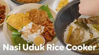 RESEP NASI UDUK RICE COOKER ! JADI ENAK SARAPANNYA