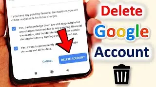 How to Delete Gmail Account | Delete Google Account permanently