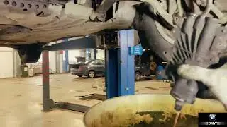 BMW e65 m57 меняем теплообменник АКПП и термостаты АКПП