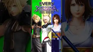 Every Dissidia Final Fantasy In 60 Seconds #gaming #finalfantasy #shorts