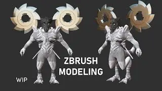 Sculpting in Zbrush: Modeling accessories 2