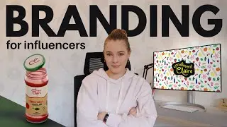 Full Brand Identity Design for TikTok Influencer Condiment Claire | Branding Design Process & Tips